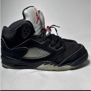 Size 7 - Nike Air Jordan 5 Retro OG GS Black Metallic Reimagined Men's Shoes